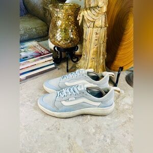 Vans Ultrarange Ultracush Shoes Light Blue Size W/10 M/8.5